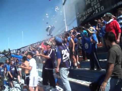 "Salida En Rancagua LOSâ˜…ACEREROS Clausura 2011" Barra: Los Acereros • Club: Huachipato