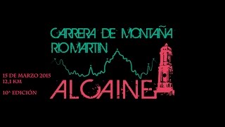 preview picture of video 'X Carrera de montaña Río Martín Alcaine'
