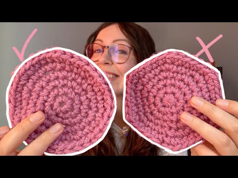 Perfekten Kreis häkeln (mit feste Maschen) | Detaillierte Anleitung für Anfänger