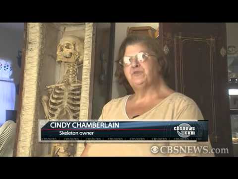 CBS News The Feed - Human skeleton for sale on Craigslist