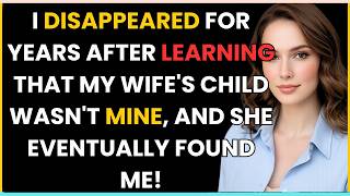 I DISAPPEARED FOR YEARS AFTER LEARNING THAT MY WIFE'S CHILD WASN'T MINE, AND SHE EVENTUALLY FOUND ME