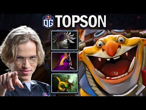 OG.TOPSON TECHIES - TRYING MIDLANE - DOTA 2 7.26 GAMEPLAY