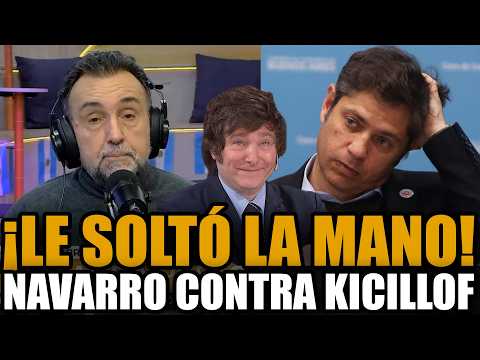 NAVARRO TRAICIONÓ A KICILLOF Y RECONOCIÓ EL DESASTRE DE LA PROVINCIA