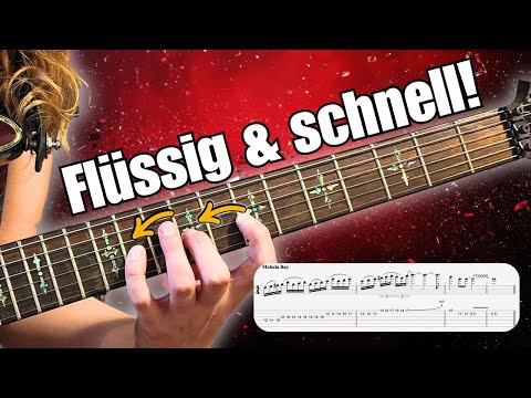 Flüssige Läufe mit Legato – Technik & Beispiel-Lick