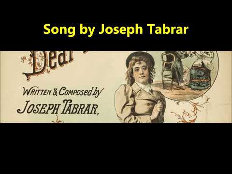 Edward M. Favor "Mrs. Gottem" Zon-o-phone (song from 1897 by Joseph Tabrar) LYRICS HERE = circa 1901