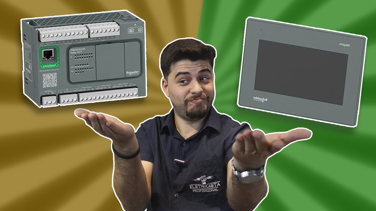 Duas PEÇAS de AUTOMAÇÃO que ESTÃO em OUTRO NÍVEL - CLP e IHM