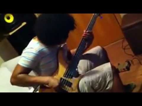 Gravação do baixo com Dedy Coutinho - CD Raridade do Anderson Freire