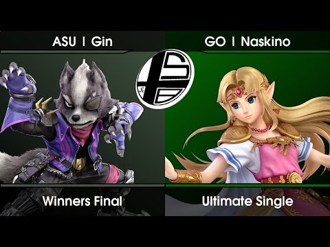 S&Bagar #6 Winners Final - ASU | Gin (Wolf) Vs. GO | Naskino (Zelda) SSBU Ultimate Tournament
