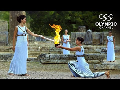 Olympic Flame Lighting Ceremony Tokyo 2020