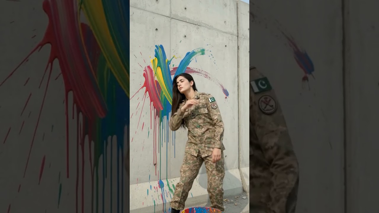 머리카락으로 그리는 전투기 그림의 의미