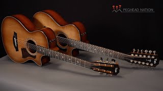 Video thumbnail for Taylor 512ce 12-Fret and 552ce Demo from Peghead Nation by Peghead Nation