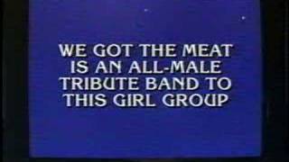 We Got The Meat Live as a Jeopardy! answer!!