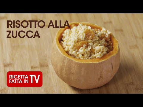RISOTTO DI ZUCCA di Benedetta Rossi - Ricetta TV Fatto in Casa per Voi