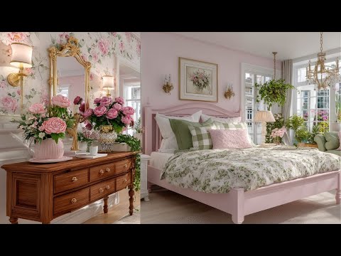 Pink English Country House Tour 🌸 | Romantic Vintage European Home Decor Ideas