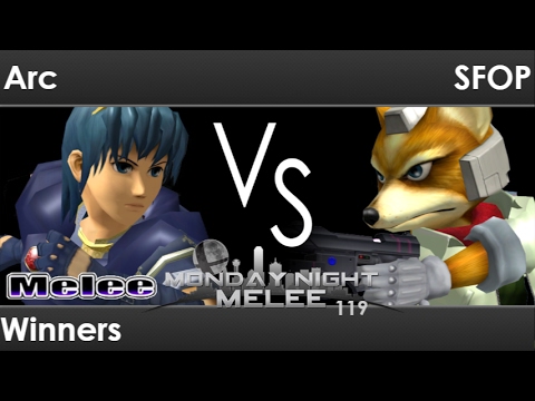MNM 119 - Arc (Marth) vs AWOL | SFOP (Fox) Winners - Melee