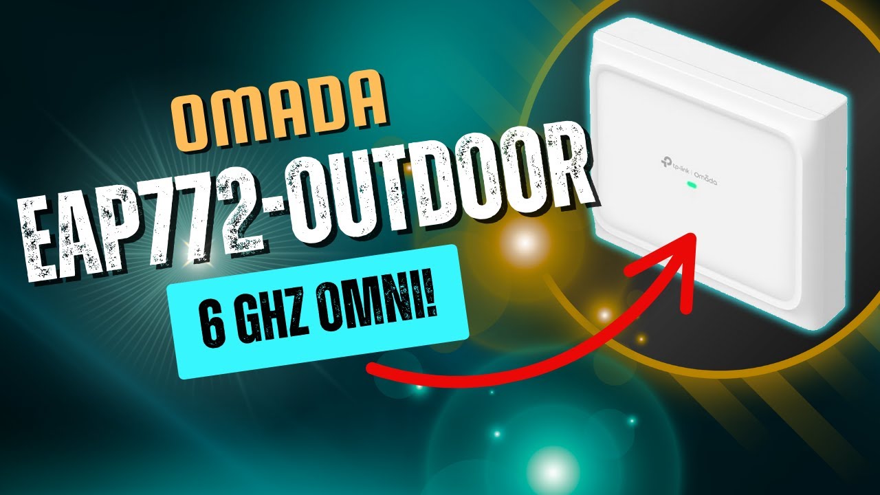 Omada EAP772-Outdoor WiFi 7 AP has 6GHz Omni! (Ubiquiti U7 Pro Outdoor Does Not!)