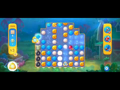 Fishdom Easy Level 12019 (with full seashell) @choraelmin