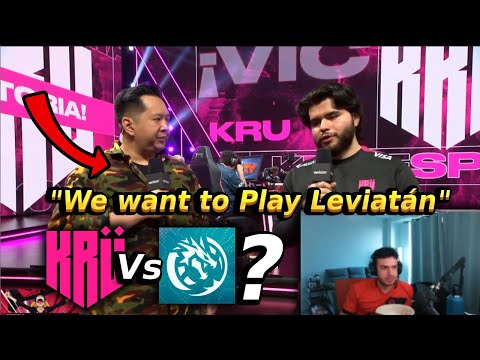 KRÜ DaveeyS PostMatch Interview after DESTROYING C9  Last Chance Qualifier: C9 vs KRU Tarik reacts