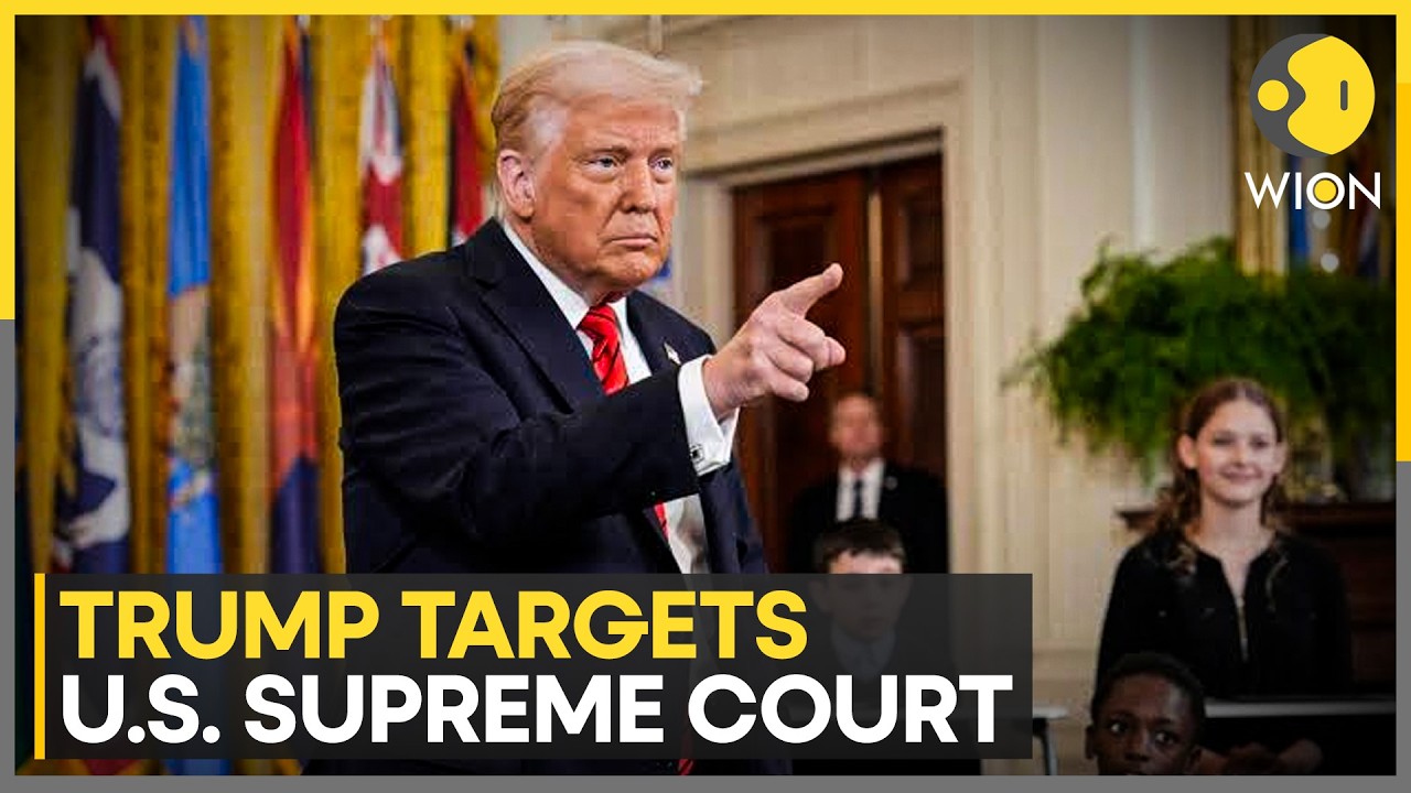 US President Targets Justices After Tariff, Birthright Citizenship Rulings | WION