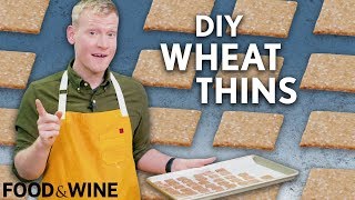 DIY Wheat Thins | Mad Genius | Food & Wine