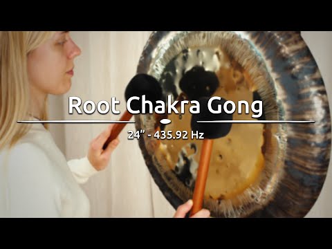 Meinl Sonic Energy G24RC1 Root Chakra Gong 24" image 6