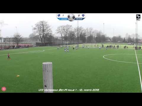 Lyngby  U13 vs HIK   8 mands Vinterbold Øst M 12 marts 2016 (4-0)