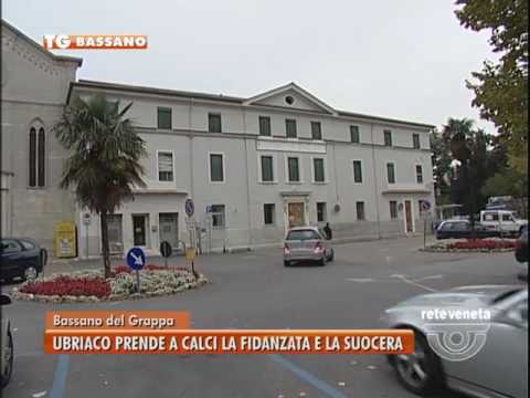 TG BASSANO (16/08/2016) - UBRIACO PRENDE A CALCI LA FIDANZATA E LA SUOCERA