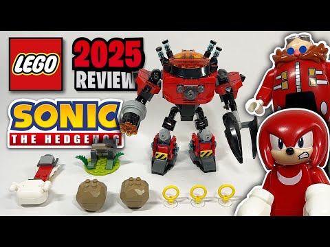 LEGO Knuckles vs. Dr. Eggman Egg Crusher Mech (77005) - 2025 Set Review