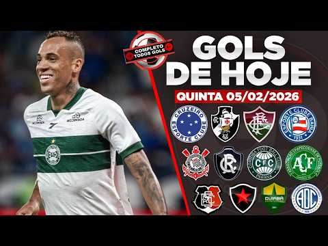 🥅 ALL GOALS FROM THURSDAY 05/02/2026, BRAZILIAN CHAMPIONSHIP GOALS, TODAY'S GOALS, GOALS OF THE R...