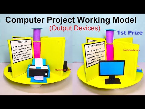 computer network topology model ring topology model computer project model diy howtofunda