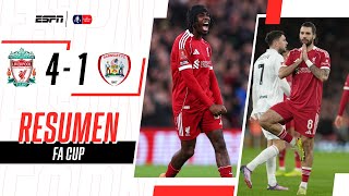 SHOW DE GOLAZOS Y PALIZA RED CON CLASIFICACIÓN A 16AVOS | Liverpool 4-1 Barnsley | RESUMEN