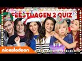 NICKELODEON VIERT DE FEESTDAGEN-QUIZ (DEEL 2) ?⛄  | WIST JE DATJE-QUIZ | Nickelodeon Nederlands