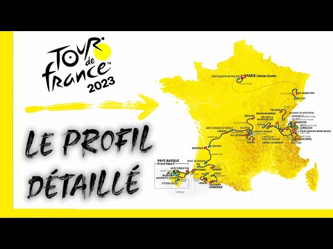 TOUR DE FRANCE 2023 - Le profil détaillé de toutes les étapes