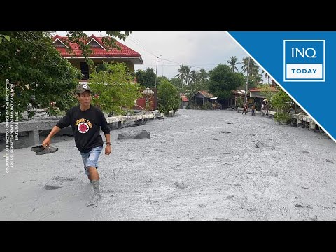 Torrent of volcanic mudflow hits villages near Kanlaon Volcano INQToday