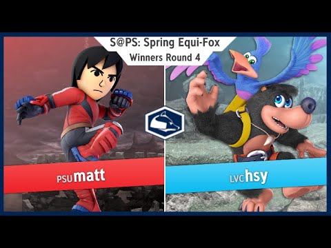 Spring Equi-Fox Ultimate Singles - matt(Mii Brawler) vs hsy(Banjo) Winners R4