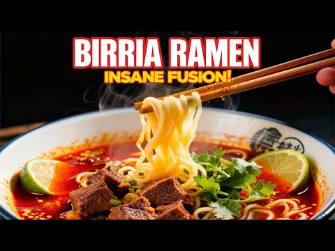 "Birria Ramen Fusion: Spicy & Savory Birriamen Recipe Unveiled"