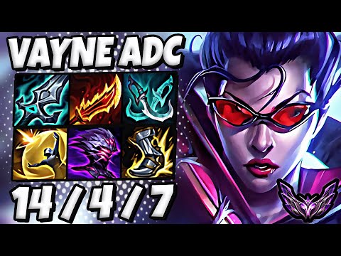 Vayne vs Kaisa [ ADC ] Lol Korea Master Patch 25.17