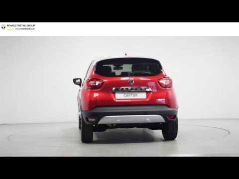 Renault Captur Signature Red Ivory Roof Library