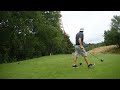 Playing Golf Front 9 In The Rain At Marks Gk In Sweden