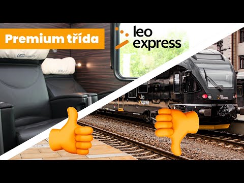 Jak vypadá NEJDRAŽŠÍ VLAK v České Republice? | Leo Express | Premium | Praha - Olomouc | Hodnocení