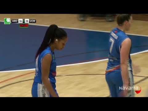 Josephine Filipe 17 puntos en un cuarto Ardoi Vs Rosalía Liga Femenina 2 España