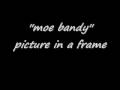moe bandy-picture in a frame
