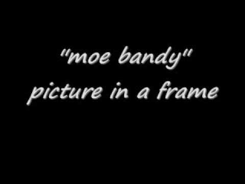moe bandy-picture in a frame