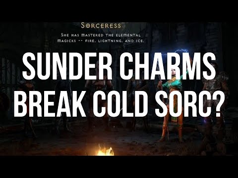 Do Sunder Charms BREAK Cold Sorceress?