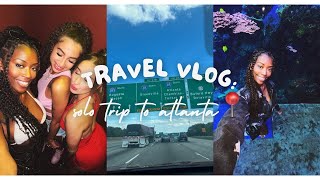 travel vlog: my solo trip to atl (acai, aquarium, brunch, tooth gemz, + more!) | Curlyhead Jas