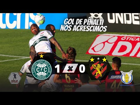 CORITIBA 1 X 0 SPORT | MELHORES MOMENTOS | COXA VENCE COM GOL DE PÊNALTI NOS ACRÉSCIMOS | 30/08/2020