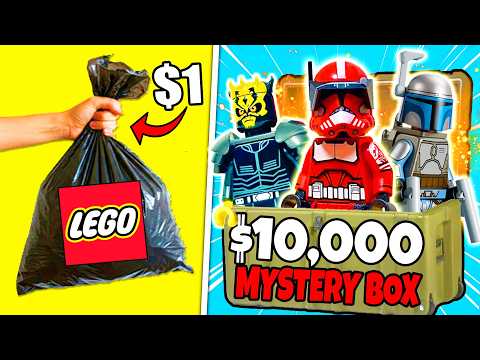 $1 vs $10,000 LEGO Mystery Box...