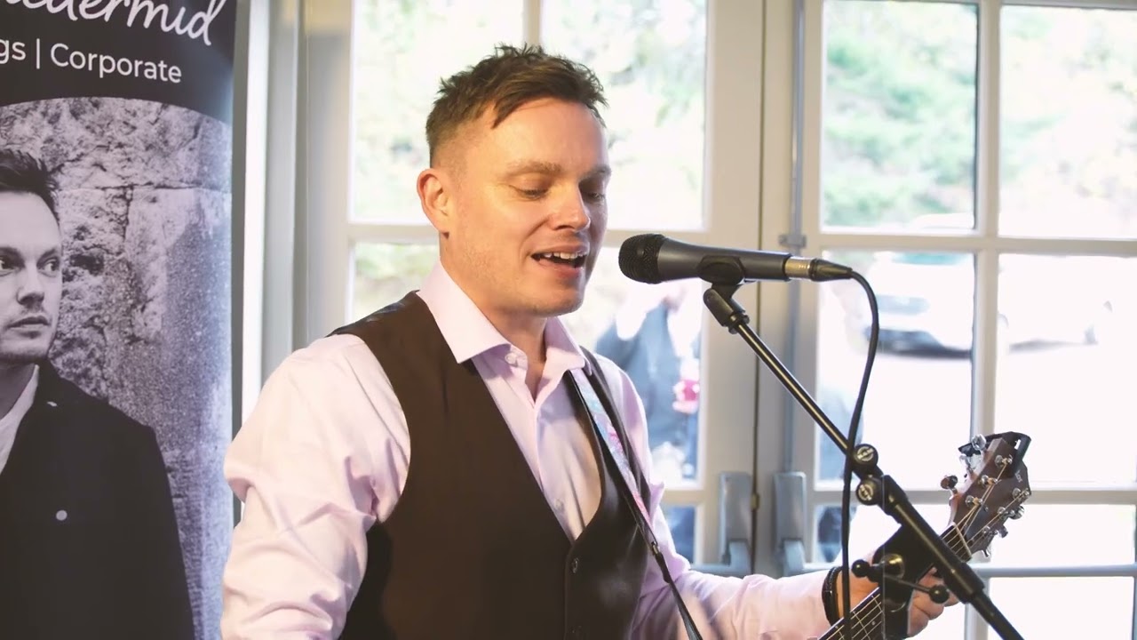 Watch: Mike Macdermid live wedding performance