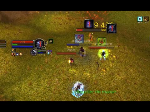 Pulling mob to break the Blind (1v4)