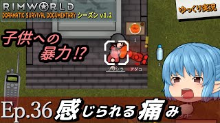 【RimWorld リムワールド】#36 感じられる痛み